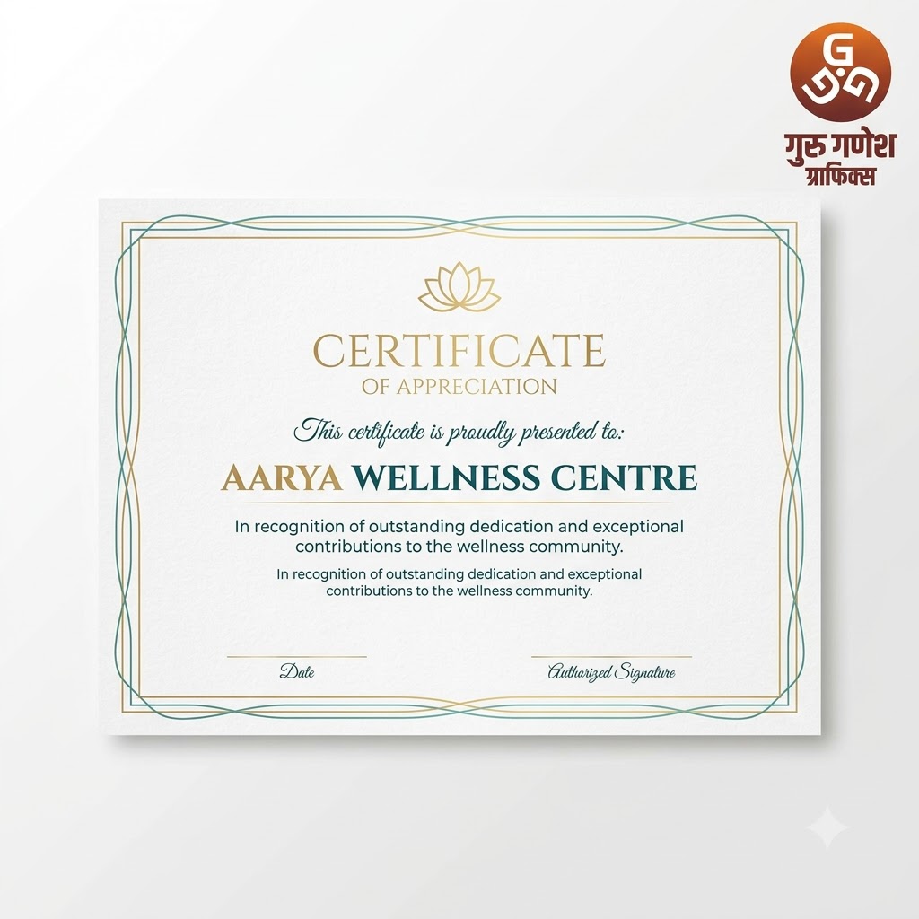 Appreciation Certificates