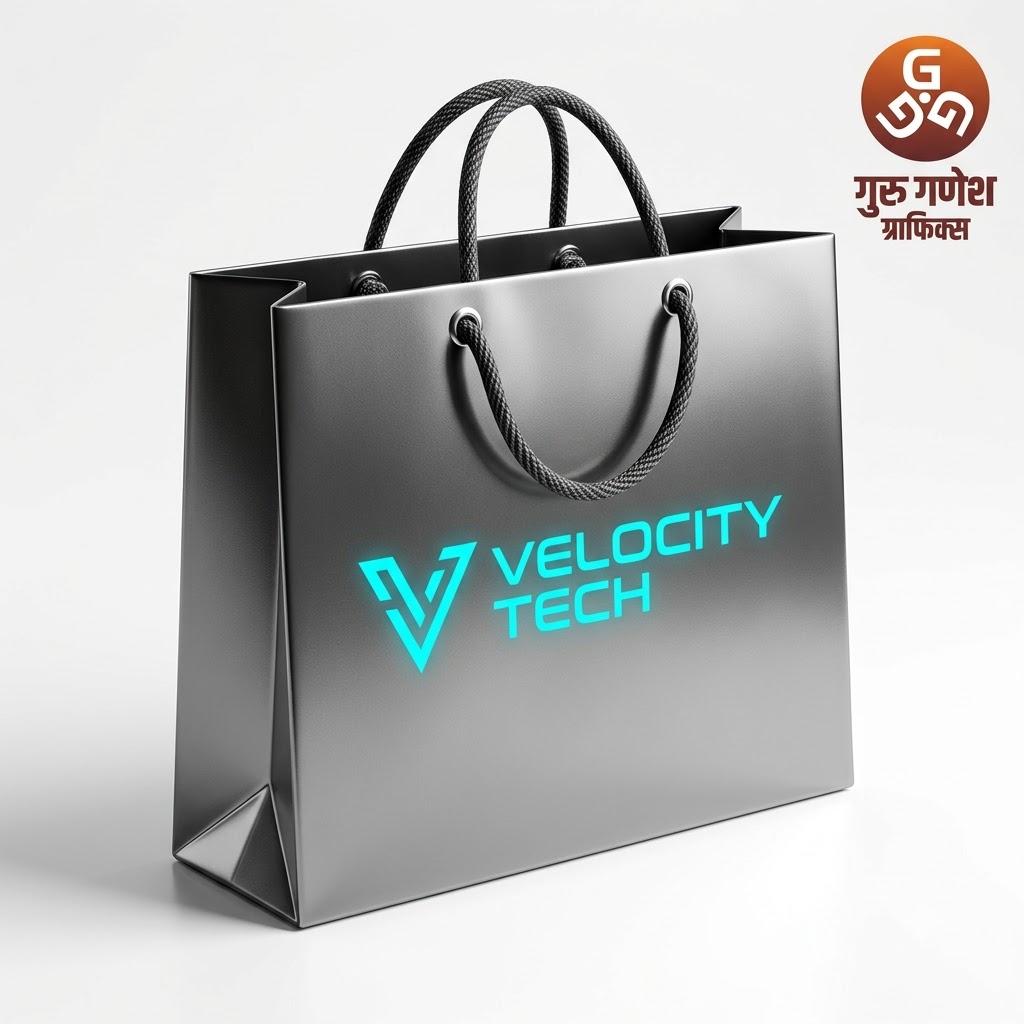 Metallic Shopping Bags