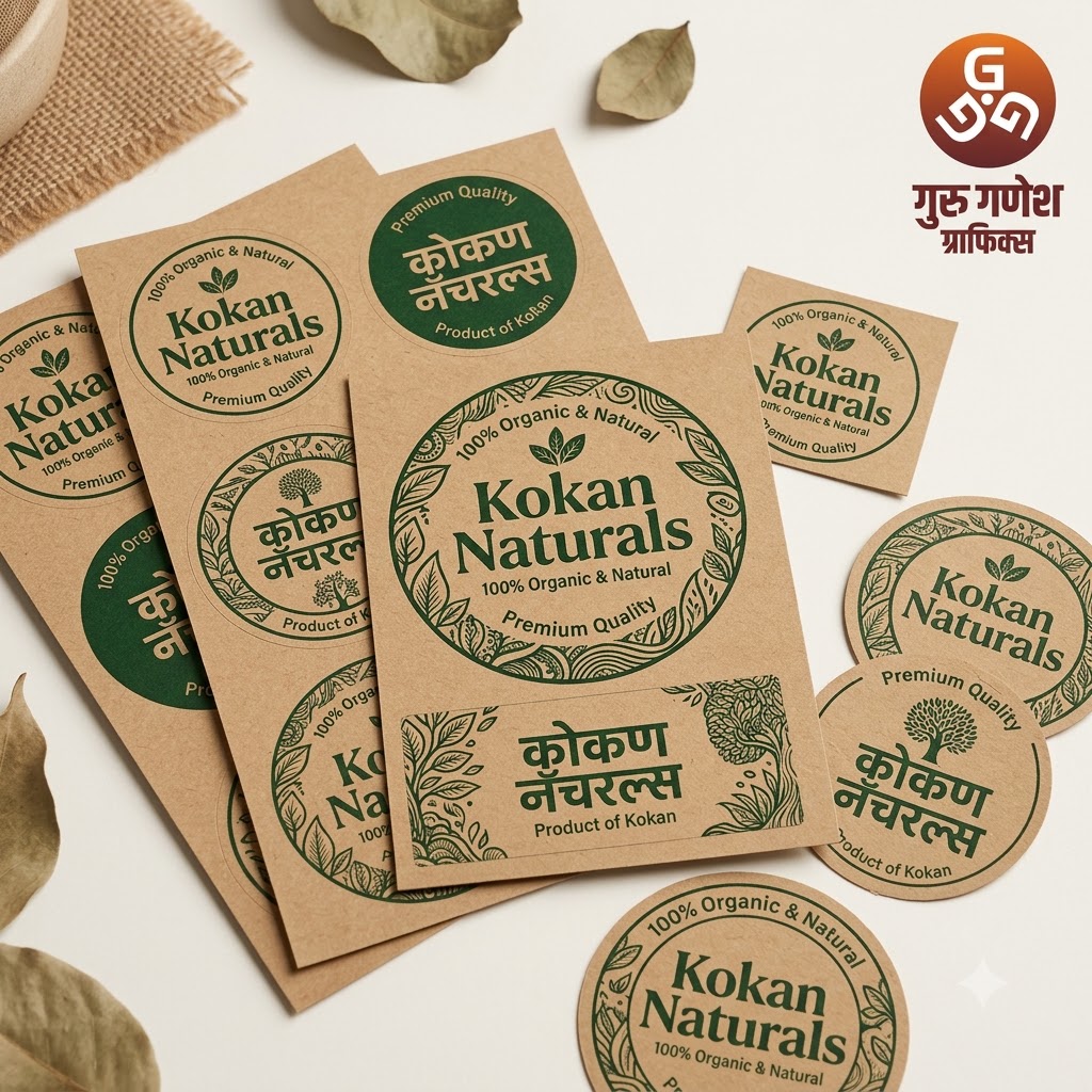 Kraft Stickers