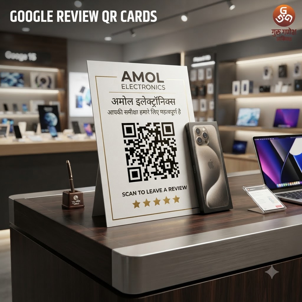 Google Review QR Cards