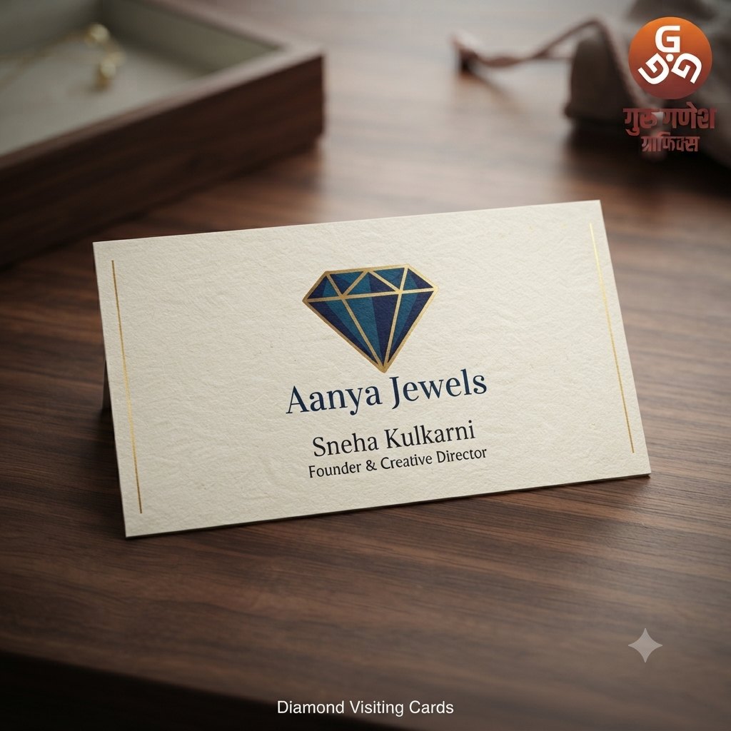 Diamond Visiting Cards