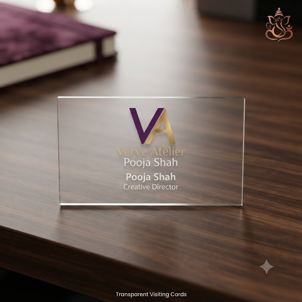 Transparent Visiting Cards