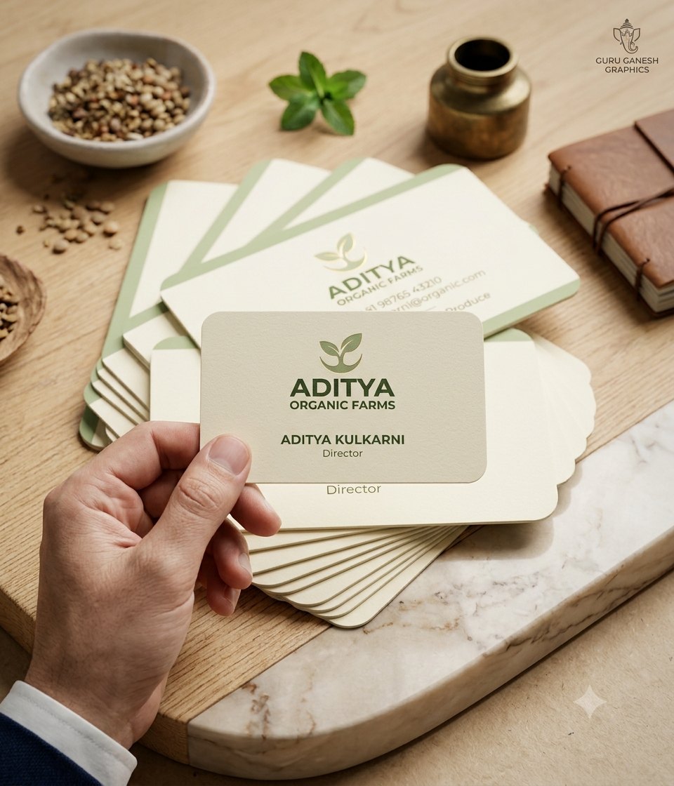 Rounded Corner Visiting Cards