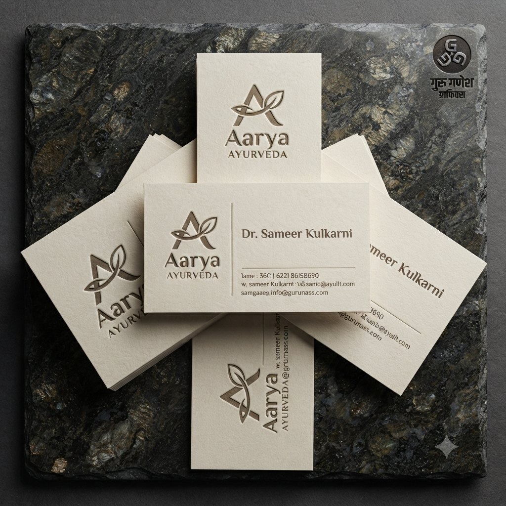 Embossed Visiting Cards