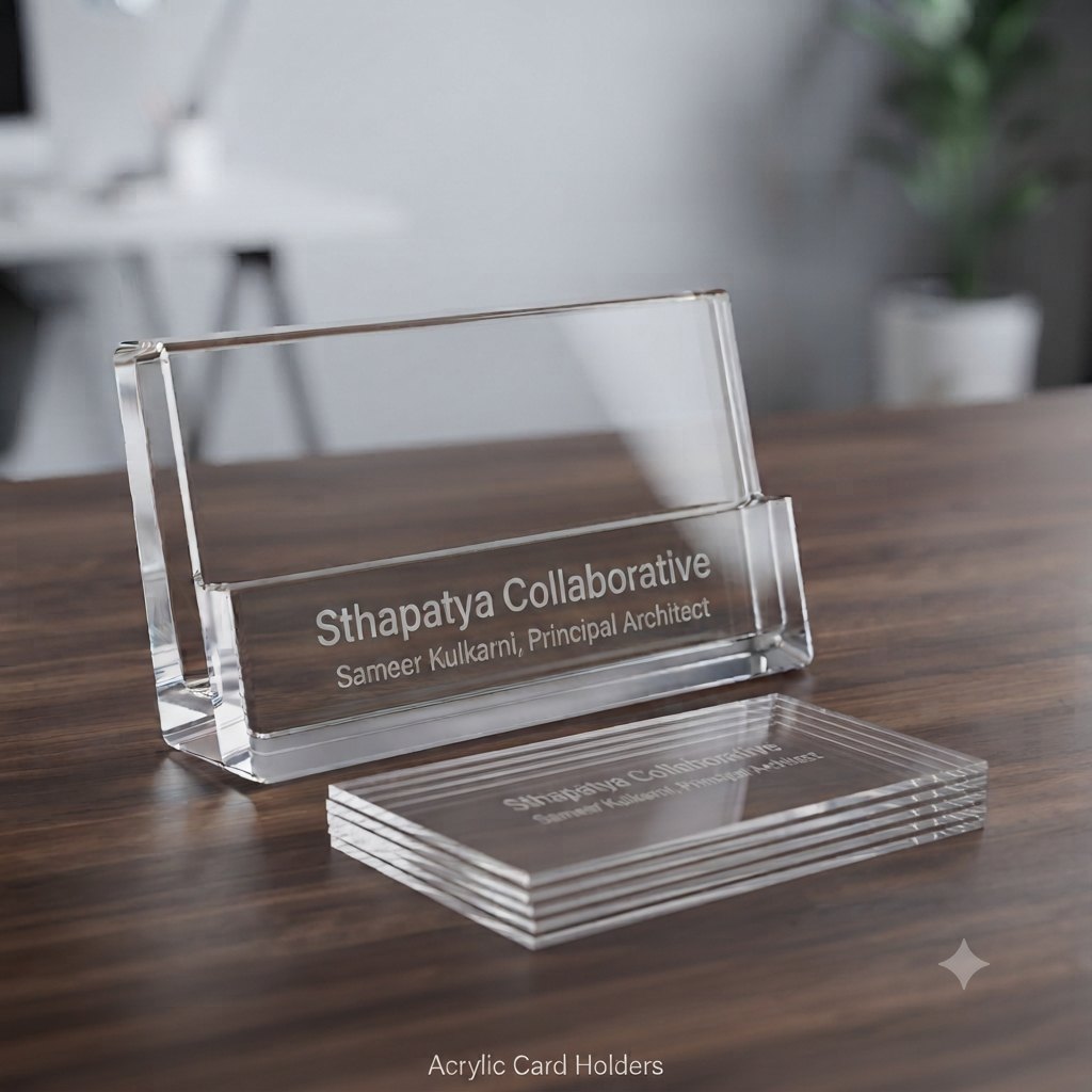 Acrylic Card Holders