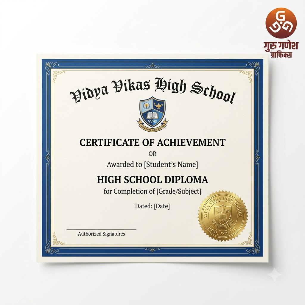 School Certificates