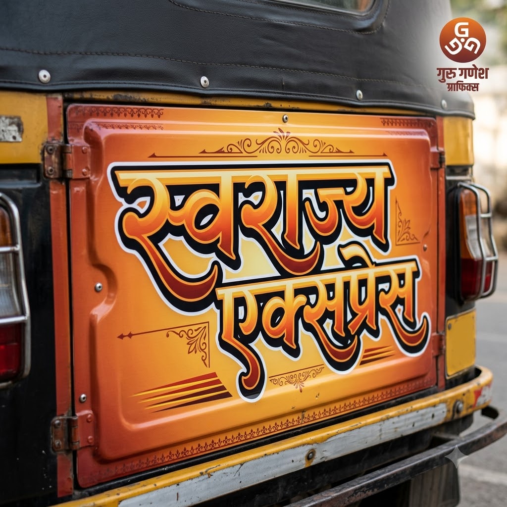 Auto Rickshaw Branding