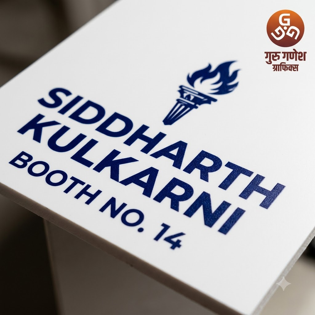 Booth Name Boards