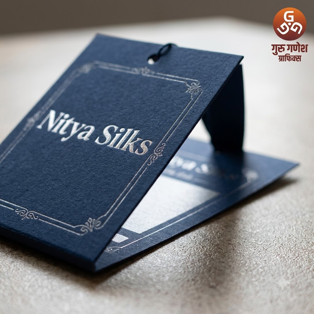 Folded Hang Tags