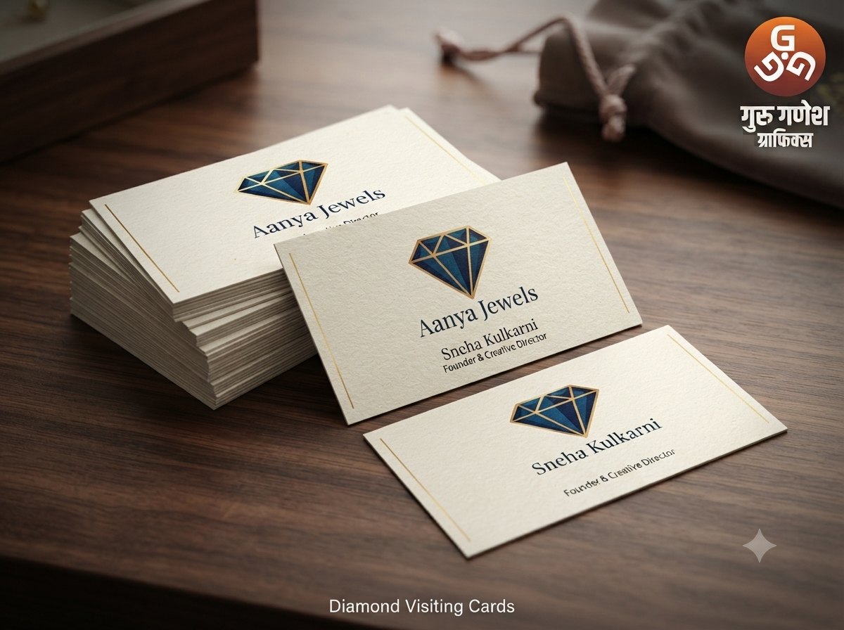 Diamond Visiting Cards