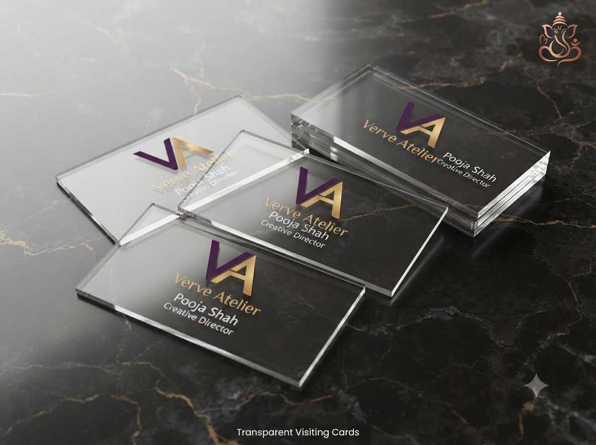 Transparent Visiting Cards
