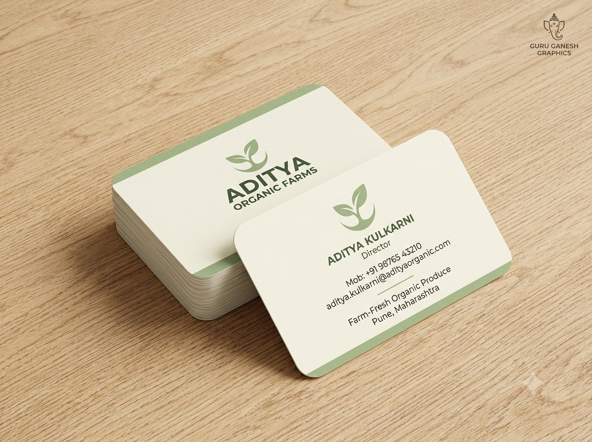 Rounded Corner Visiting Cards