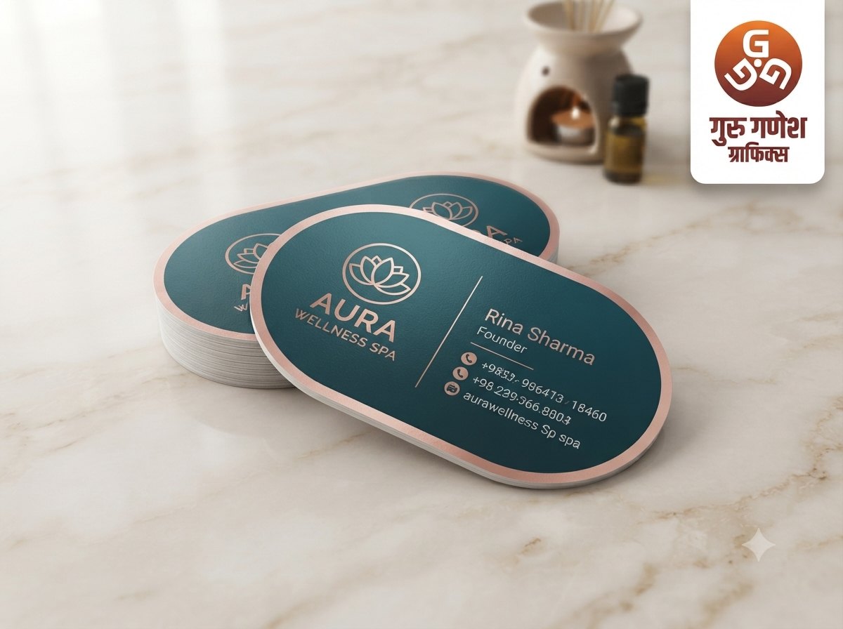 Oval Visiting Cards