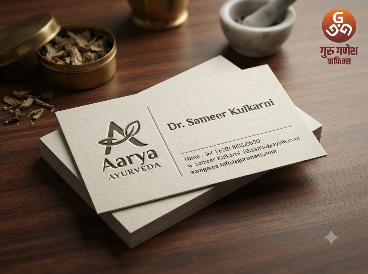 Embossed Visiting Cards