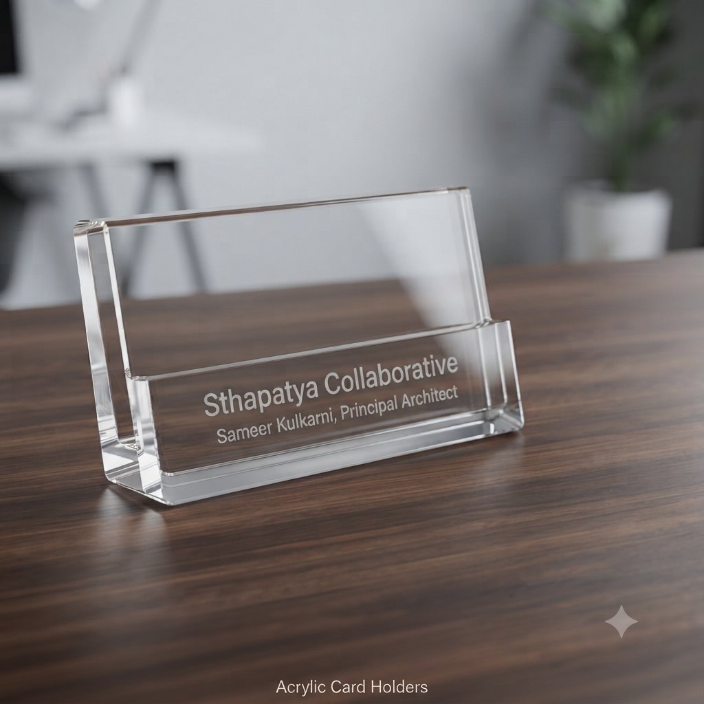 Acrylic Card Holders