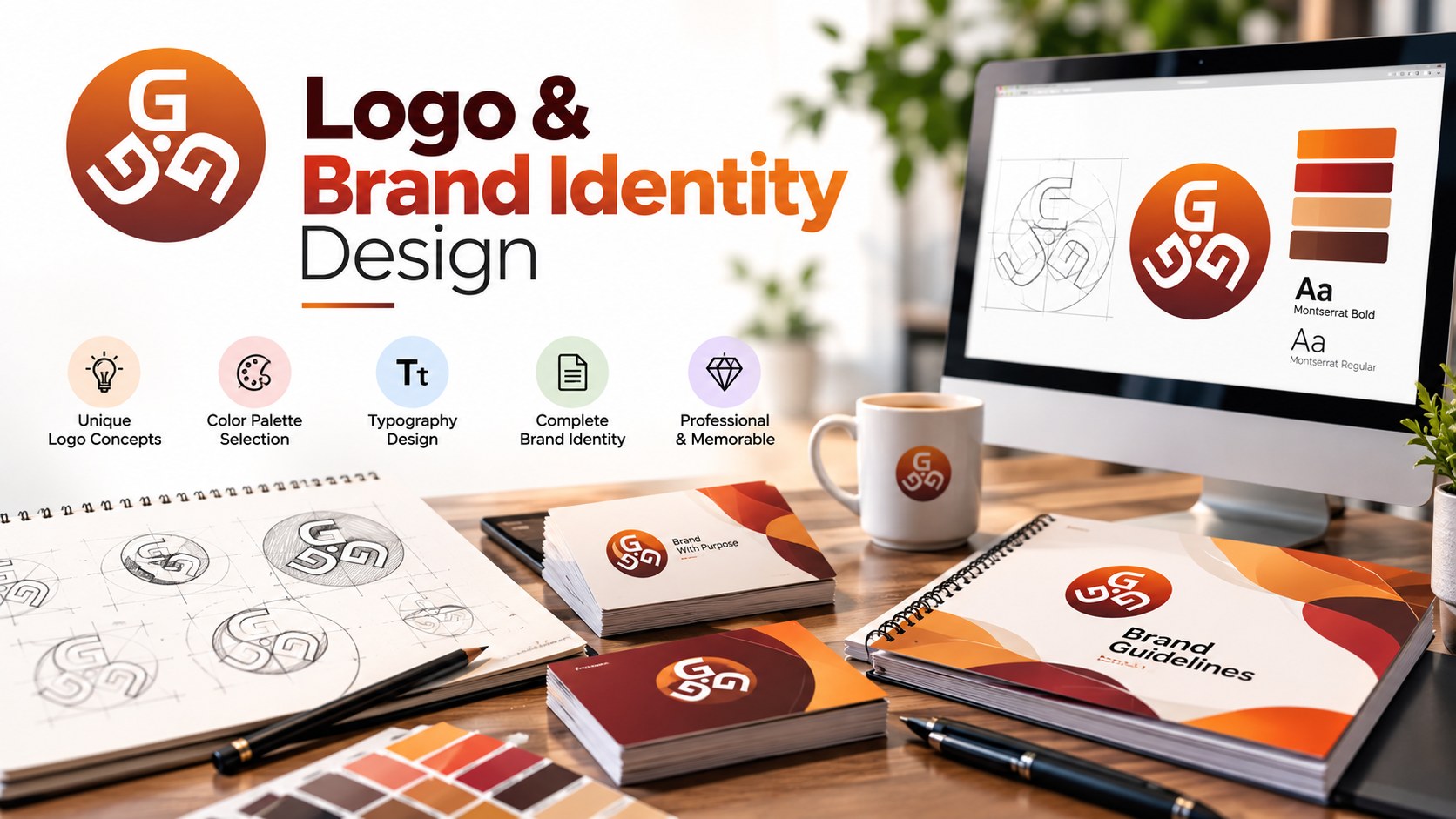 Logo and brand identity design