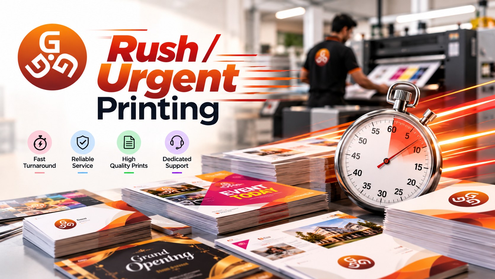 Rush / urgent printing