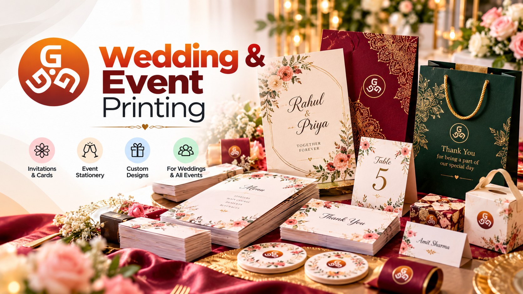 Wedding and event printing